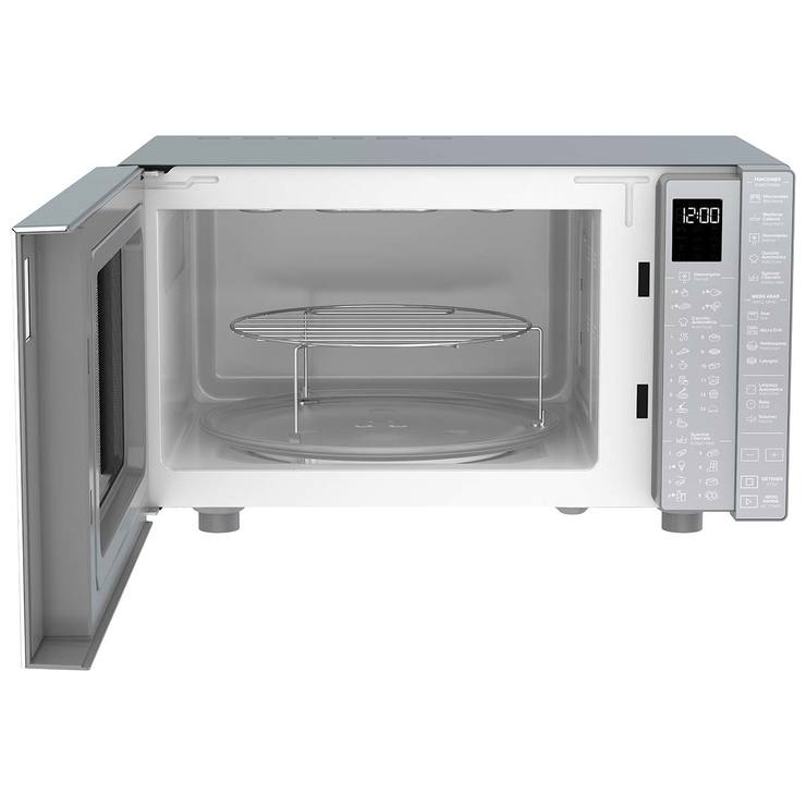 Whirlpool Microondas con Grill 1.1', Acabado Espejo