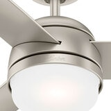 Hunter, Ventilador Midtown Matte Nickel 48"