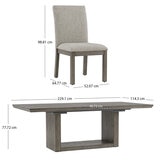 Goodwin, Juego de Comedor 7 piezas