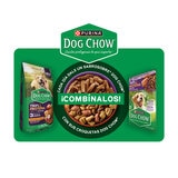 Dog Chow Alimento Húmedo para Perro Adulto Sabor Carne, Pollo y Salmón 40 pzas Dog Chow Alimento Húmedo para Perro Adulto Sabor Carne, Pollo y Salmón 40 pzas