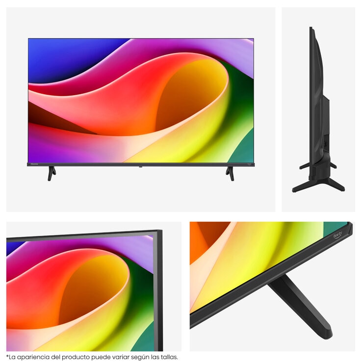 Hisense Pantalla 40" QLED 4K Fire TV