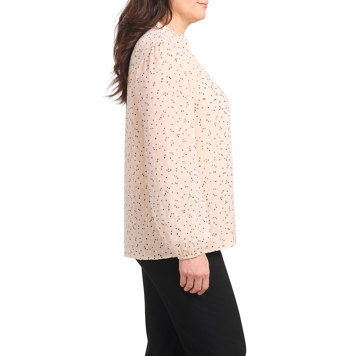 Hilary Radley Blusa para Dama Blanco Extra Chica