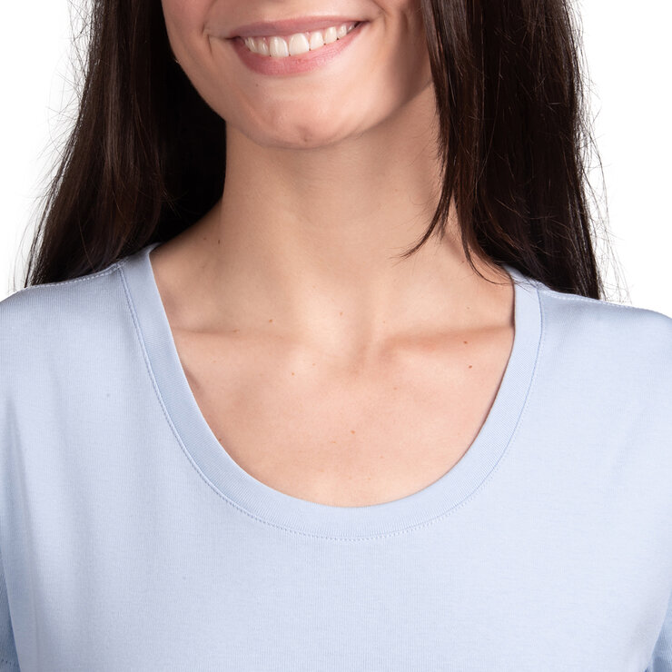 Kirkland Signature Playera para Dama Azul Extra Chica