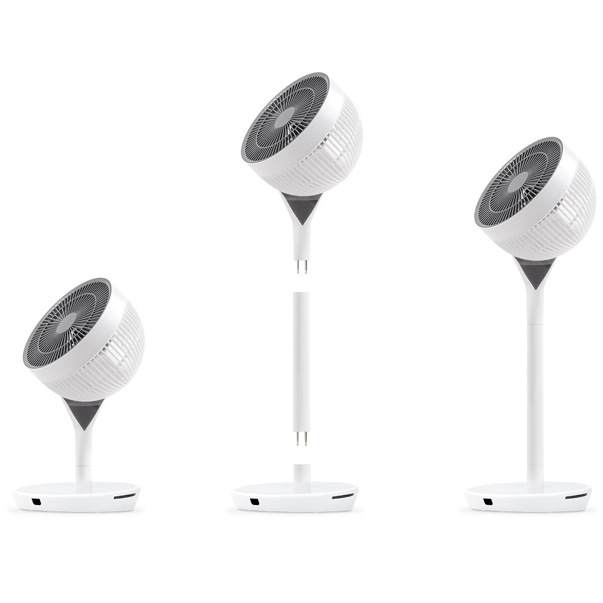 Woozoo Ventilador de Pedestal, 12 velocidades