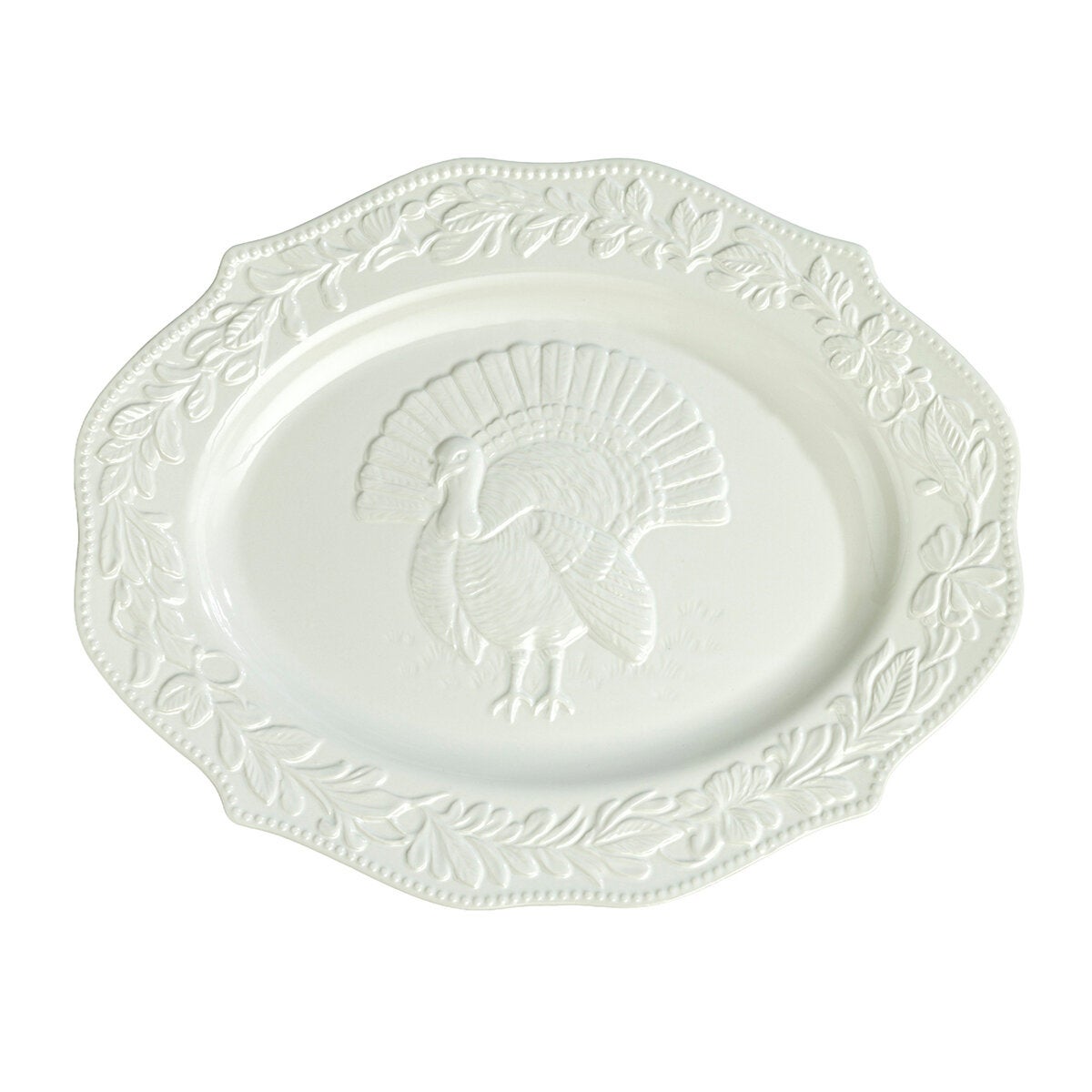 Signature Housewares Incorporated, Platón Ovalado Grande de Cerámica para Servir