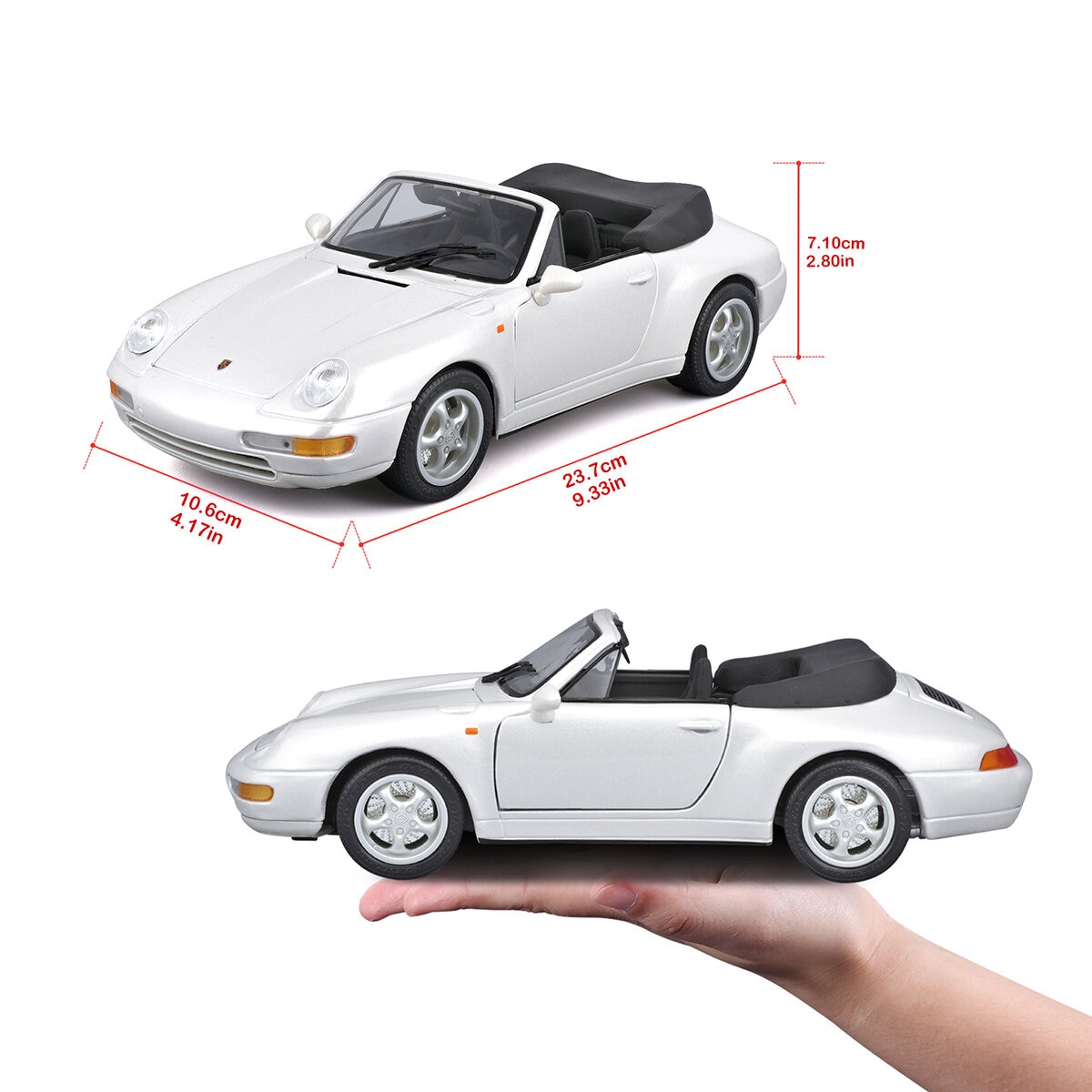 Maisto Autos de Colección Escala 1:18 - Porsche 911 Carrera Maisto Autos de Colección Escala 1:18 - Porsche 911 Carrera