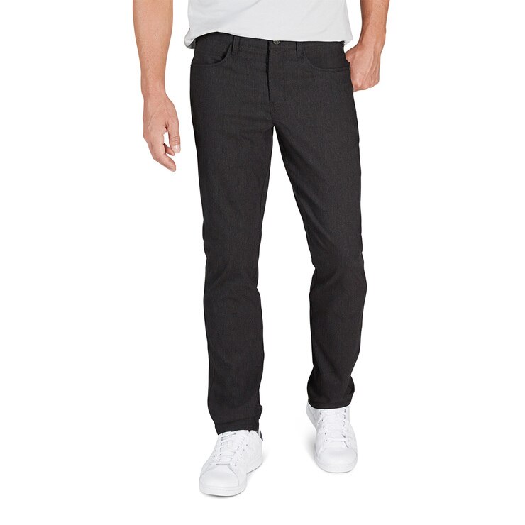 IZOD, Pantalón para Caballero, Negro Jaspeado, 34 x 34 Costco México