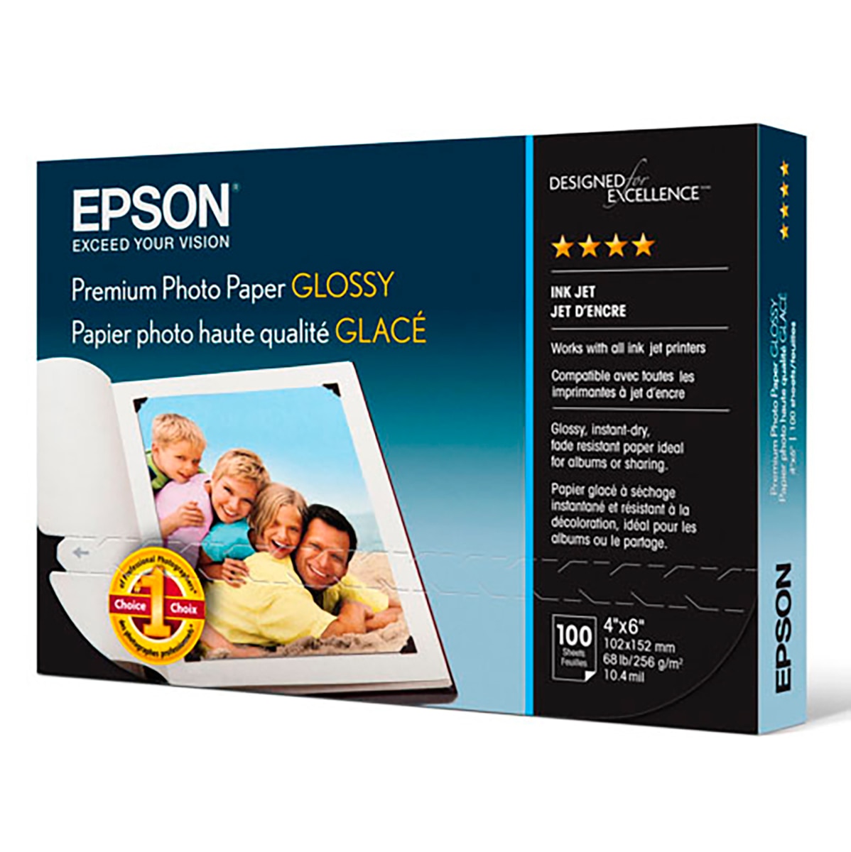 Epson papel fotográfico premium glossy