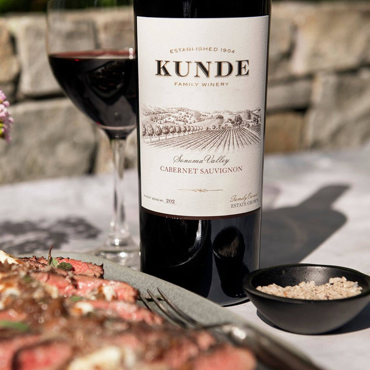 Vino Tinto Kunde Cabernet Sauvignon 750 ml