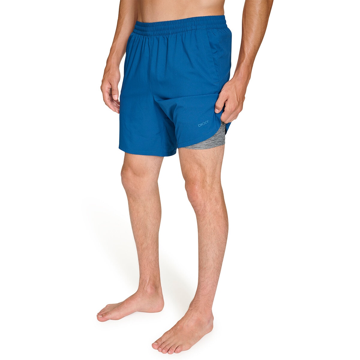 DKNY Traje de baño para Caballero azul extra grande