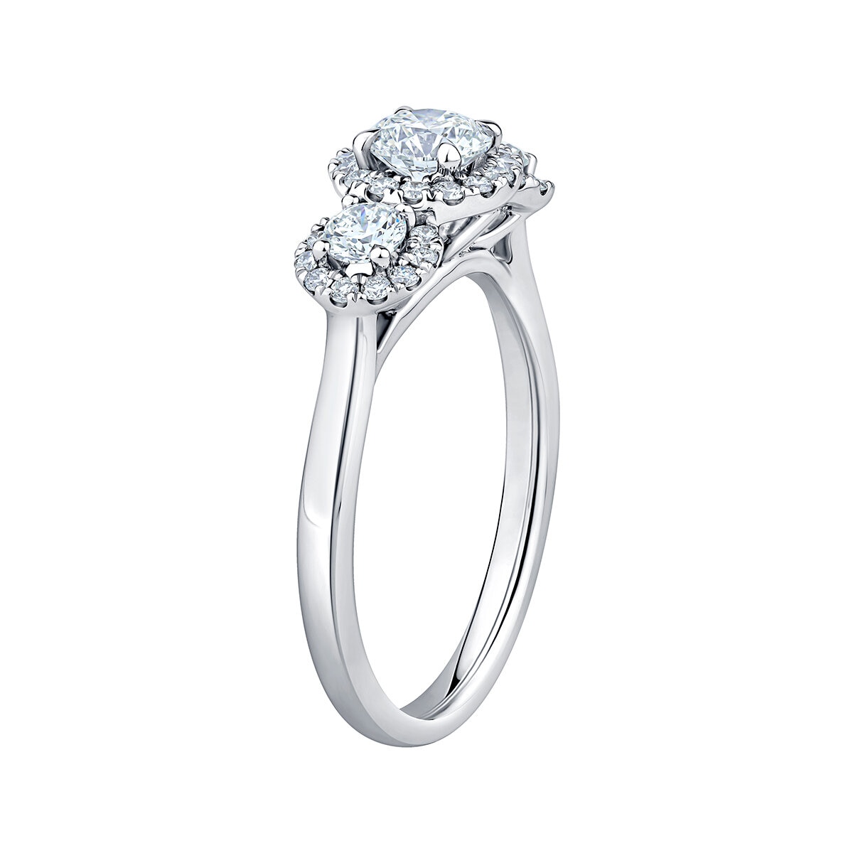 Anillo de Diamantes 1.00ctw, Platino