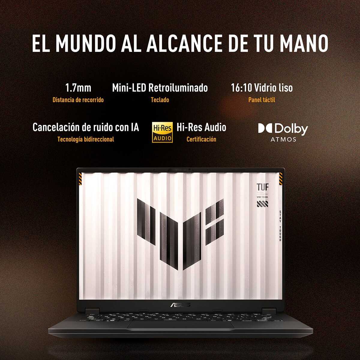 ASUS TUF Gaming A14 Laptop 14" WQXGA AMD Ryzen 7 16GB 512GB SSD ASUS TUF Gaming A14 Laptop 14" WQXGA AMD Ryzen 7 16GB 512GB SSD