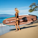 Scott Burke Tabla de Surf con Remo Atlantic