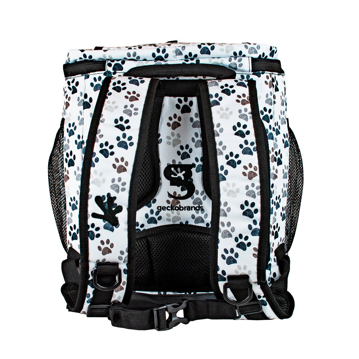 GeckoBrands, Hielera tipo Backpack, Diseño de Huellas