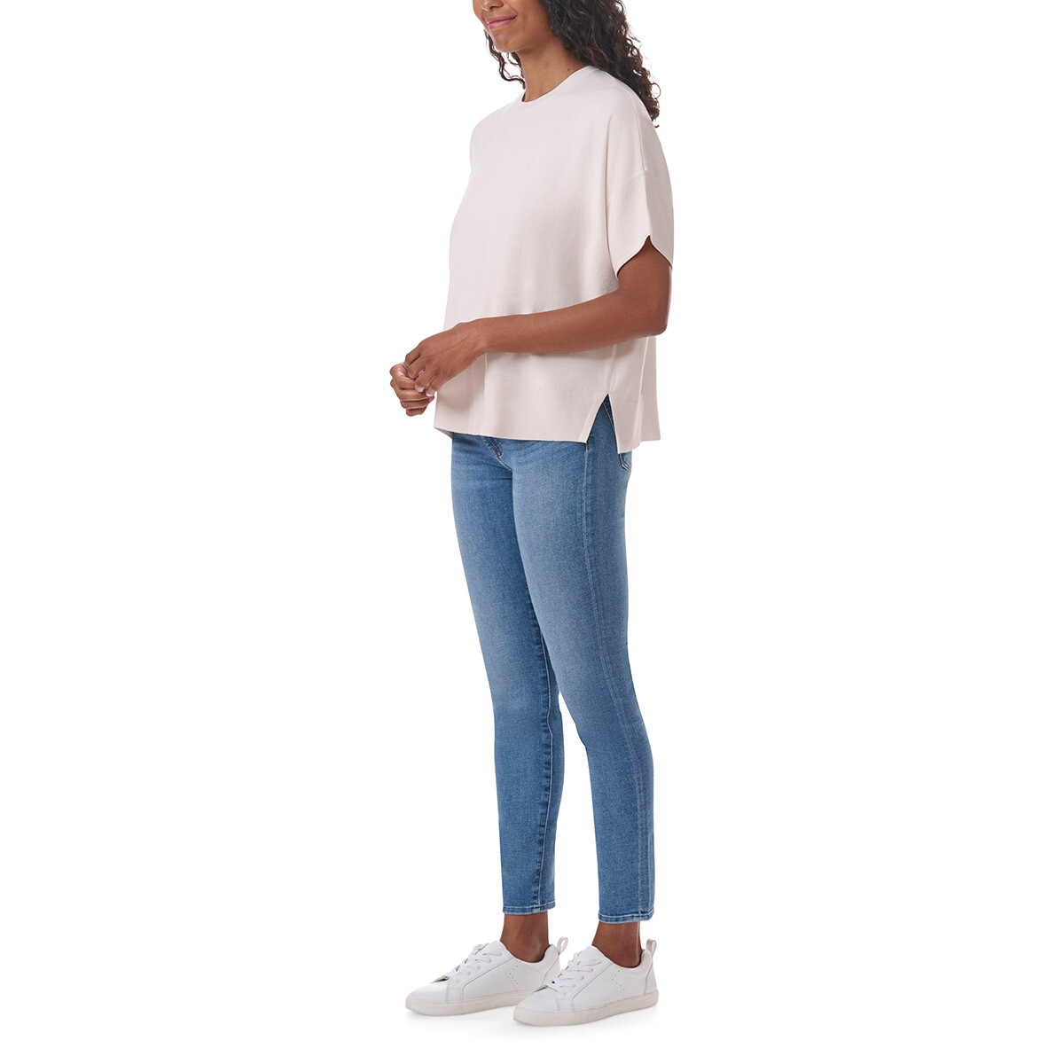 Splendid Blusa para Dama Blanco Extra Chica