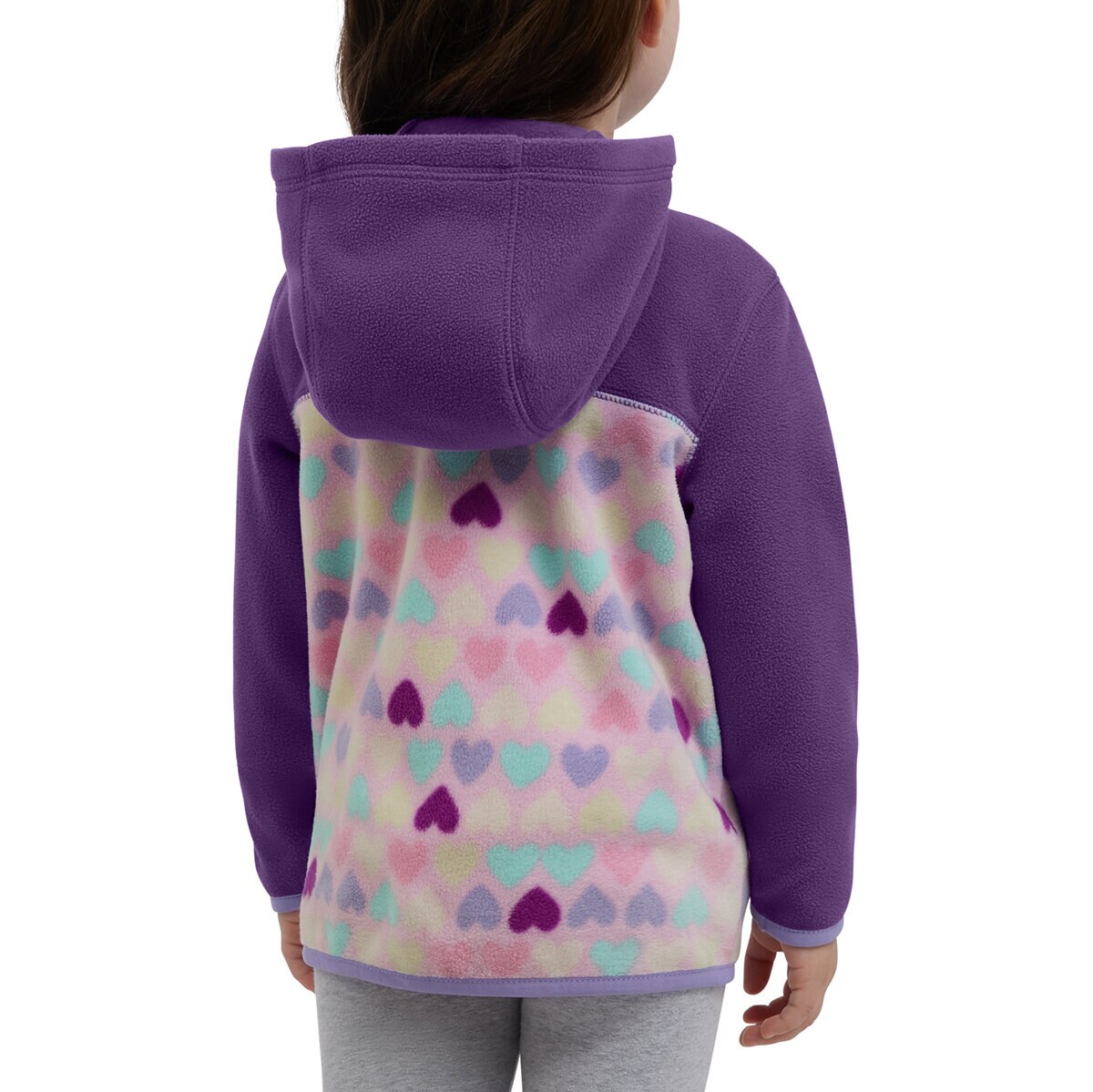 Lands' End Sudadera para Niños y Niñas Morado 5 Años