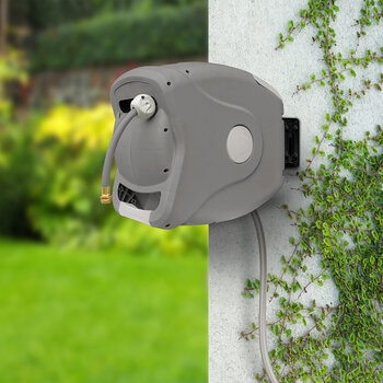 Sunneday, Manguera con Carrete Retráctil 30 mts