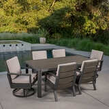 SunVilla, Beckett Comedor para Exterior de 7 Piezas