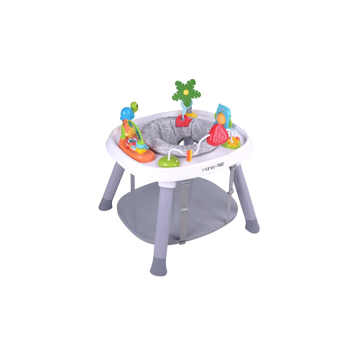 Infanti, Silla Alta 7 En 1 Manes, Color Gris