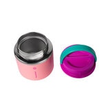 Thermoflask 2 Recipientes para Comida con Aislamiento al Vacío 591 mL, Azul Marino/Coral
