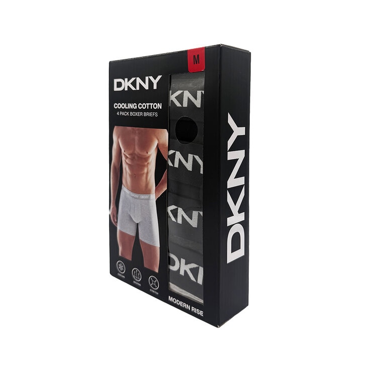 DKNY Bóxers para Caballero 4 piezas Grande