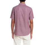 Weatherproof Vintage Camisa manga corta para Caballero Rojo Mediana