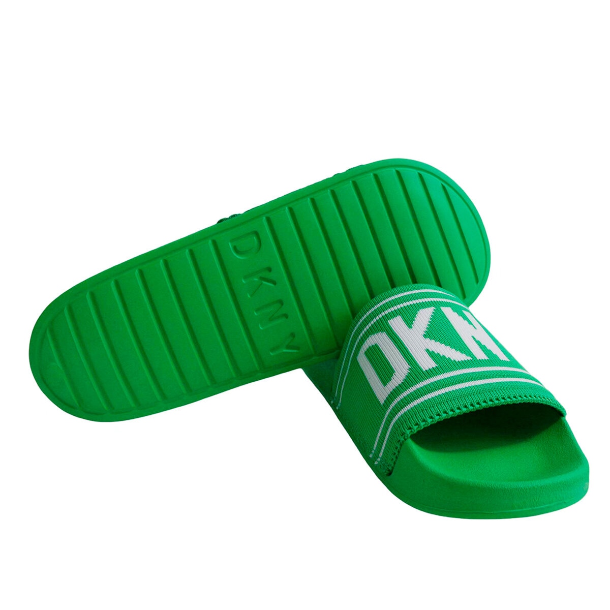 DKNY Sandalia para Dama Verde