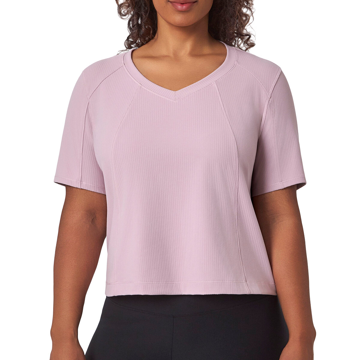 Mondetta Blusa de ejercicio para Dama Rosa Chica