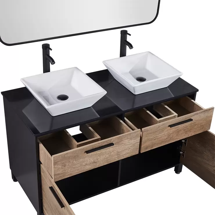 15West, Gabinete para Baño Doble Sedona 48"