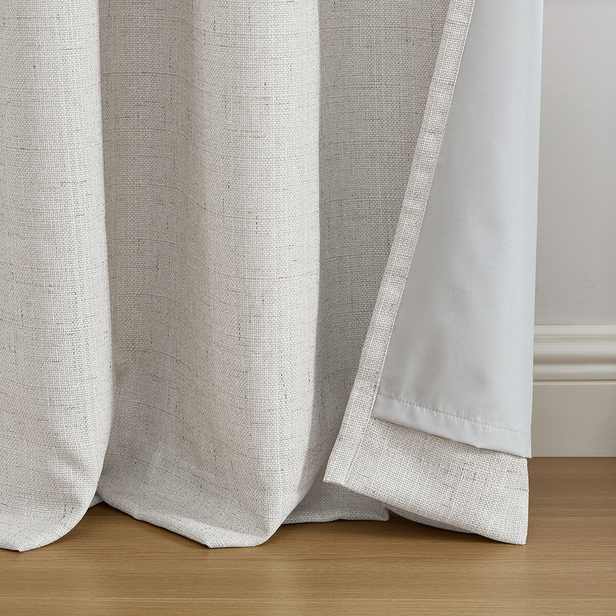 SUNBLK, Cortinas con Bloqueo Solar, Crema