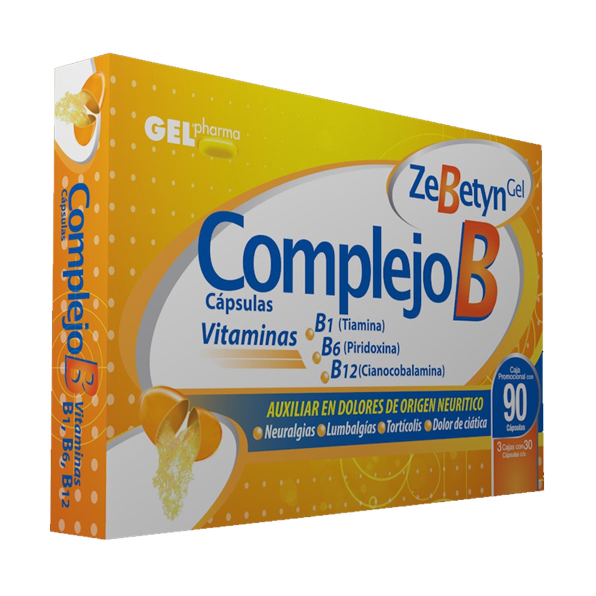 Zebetyn Complejo B 90 cápsulas