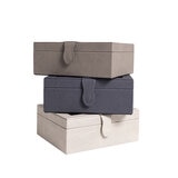 BHOME, Relojero de Vinipiel, 6 Compartimientos , Varios Colores