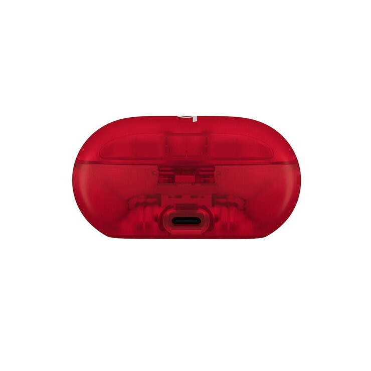 Apple Beats Solo Buds Transparent Red Apple Beats Solo Buds Transparent Red