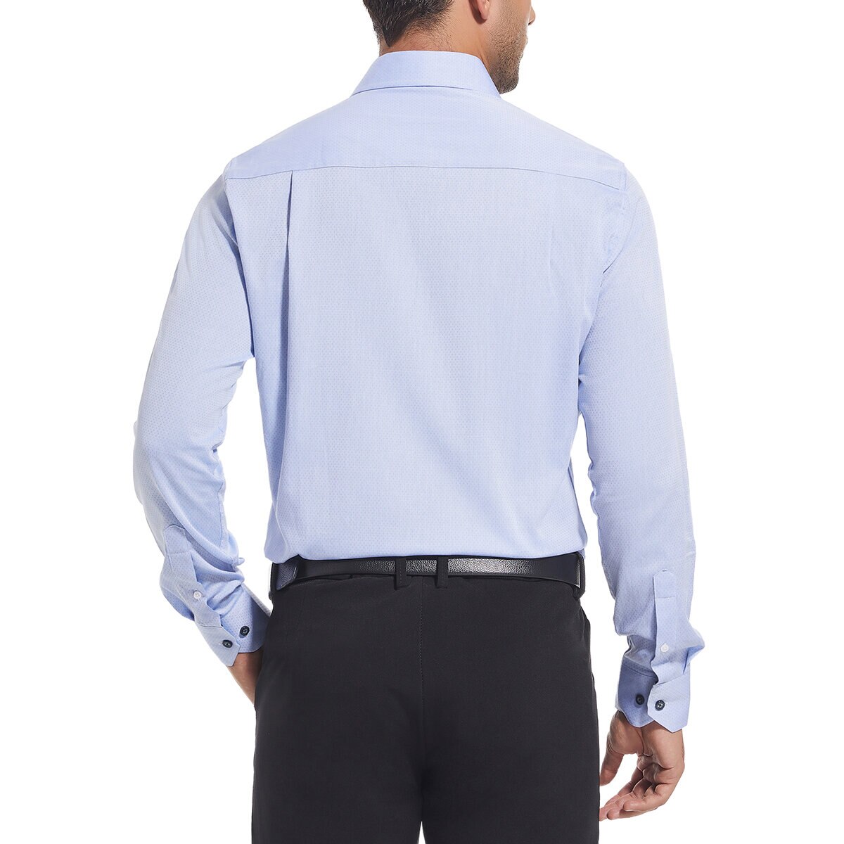 Duchamp Camisa para Caballero Azul Cuello 15 / 15.5 Manga 32 / 33