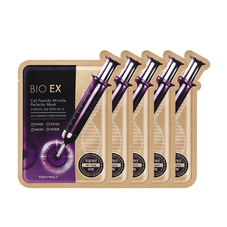 Tony Moly Bio Ex Mascarillas Anti-Arrugas 10 pzas