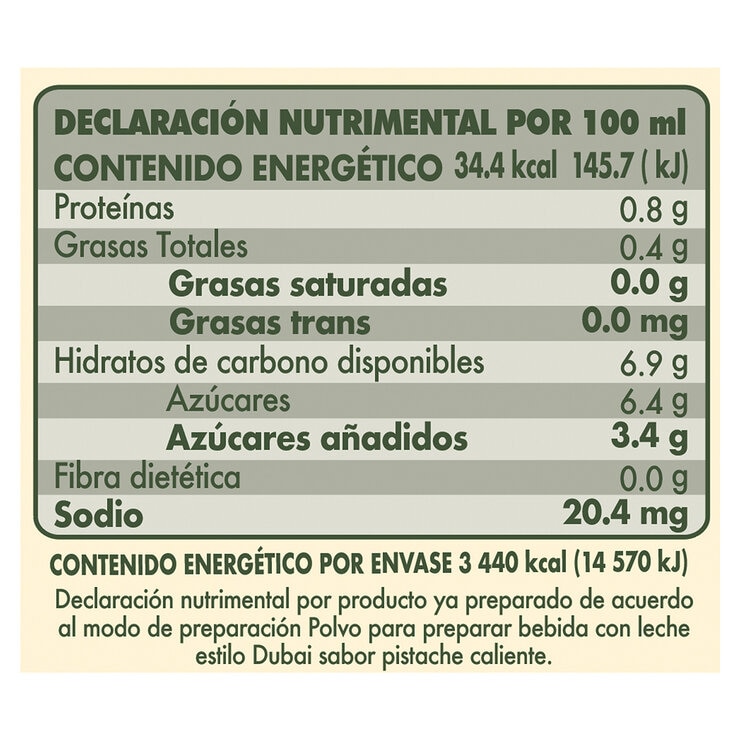 Zoma Tea Dubai Latte 800 g