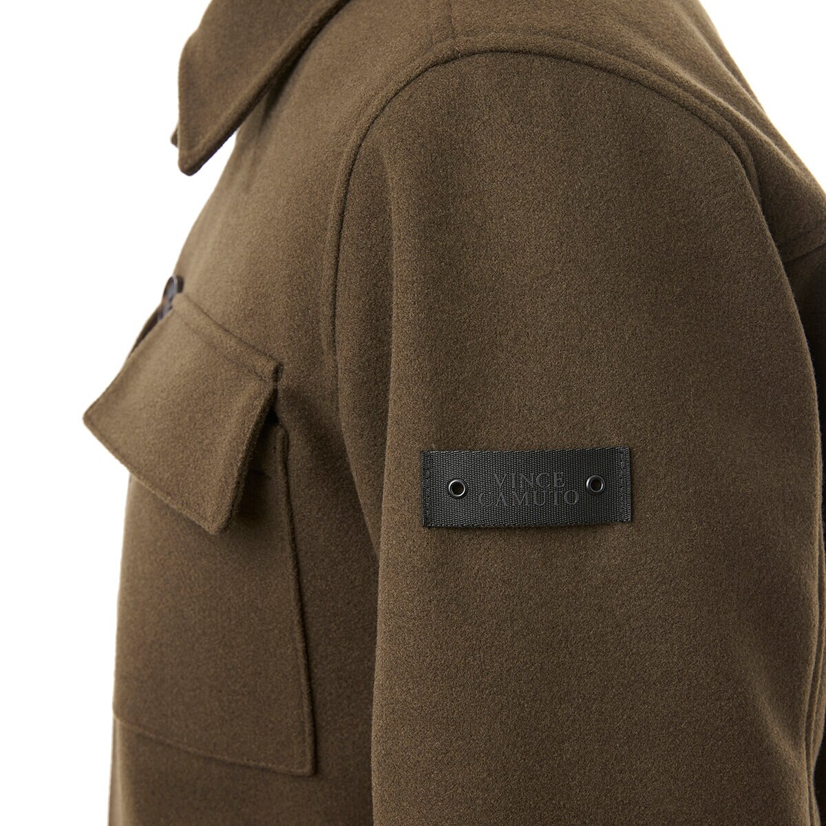 Vince Camuto Chamarra para Caballero Verde Mediana