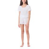 Splendid Pijama 4 piezas para Niñas Azul 5 / 6 Años