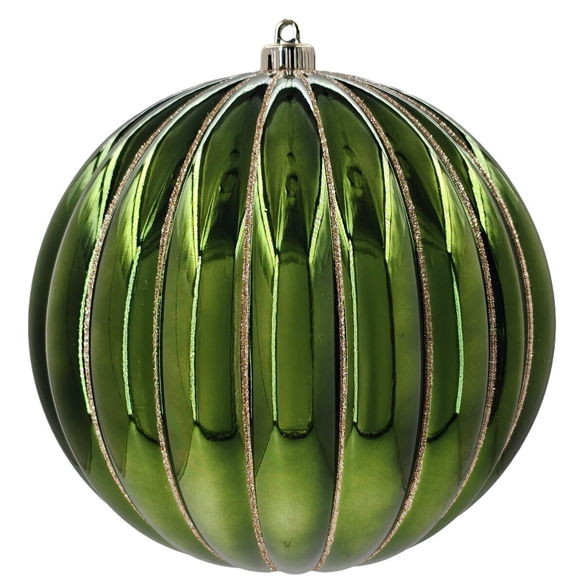 Surtido de Ornamentos Navideños de 3 Piezas de 250 mm, Rojo/Verde/Oro