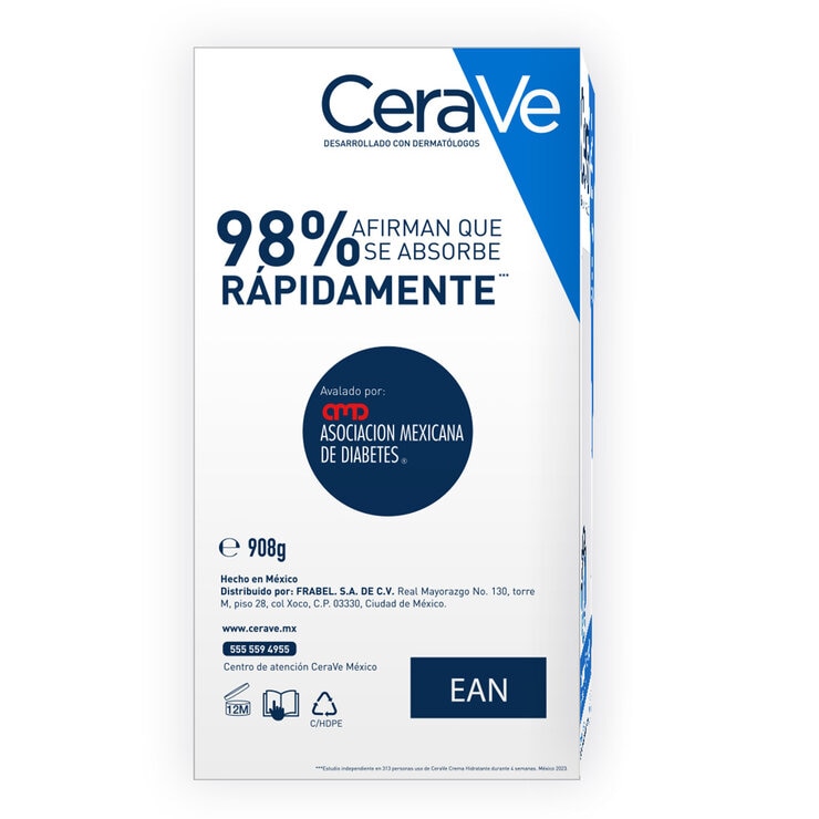 Cerave Crema Hidratante 2 pzas de 454 g