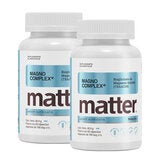 Matter Magno Complex Bisglicinato de Magnesio Quelado (TRAACS) 2 Frascos de 60 Cápsulas c/u Matter Magno Complex Bisglicinato de Magnesio Quelado (TRAACS) 2 Frascos de 60 Cápsulas c/u
