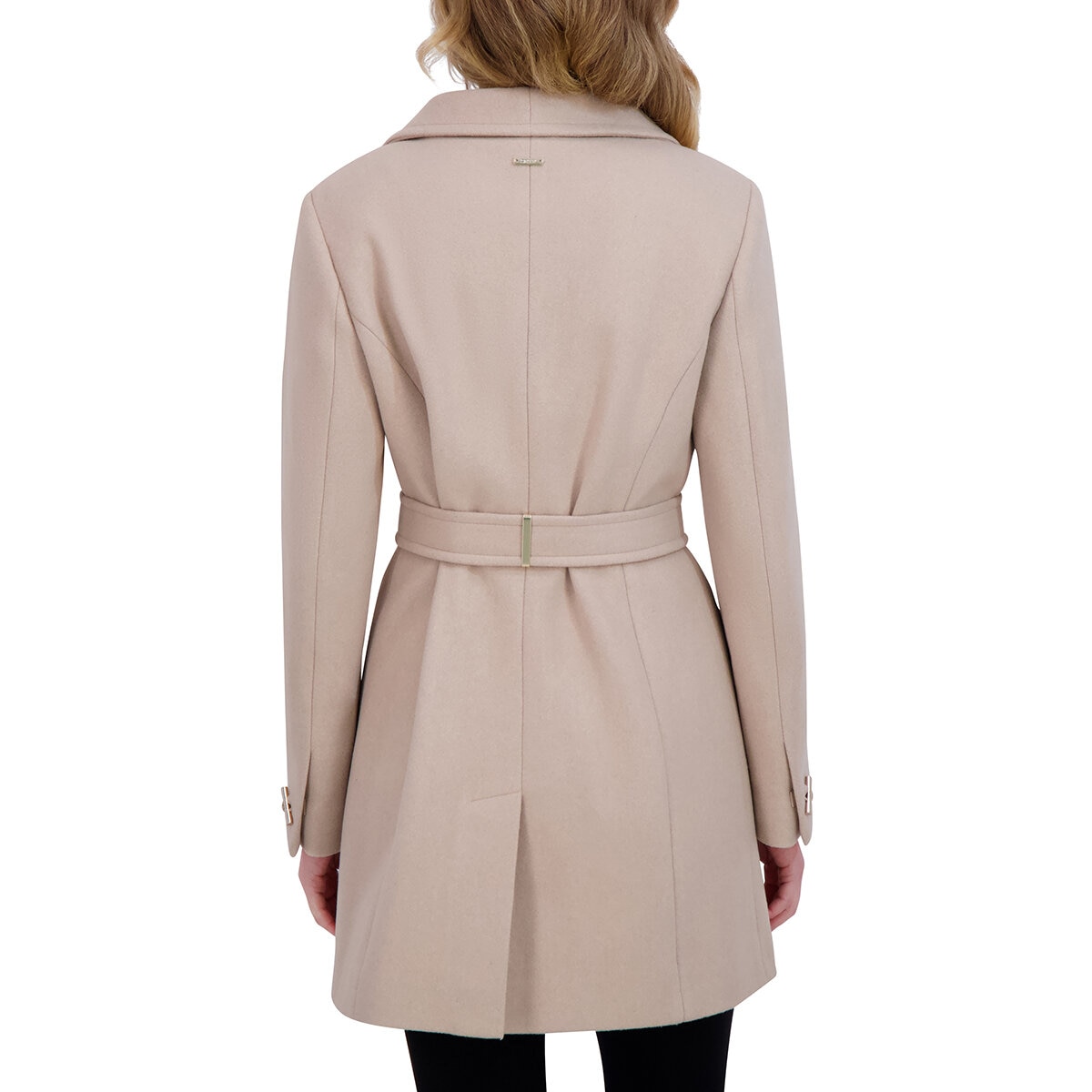 DKNY Abrigo para Dama Beige Extra Grande