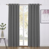 SUN + BLK Cortinas con Bloqueo Total de Luz 132 cm x 213 cm Varios Colores