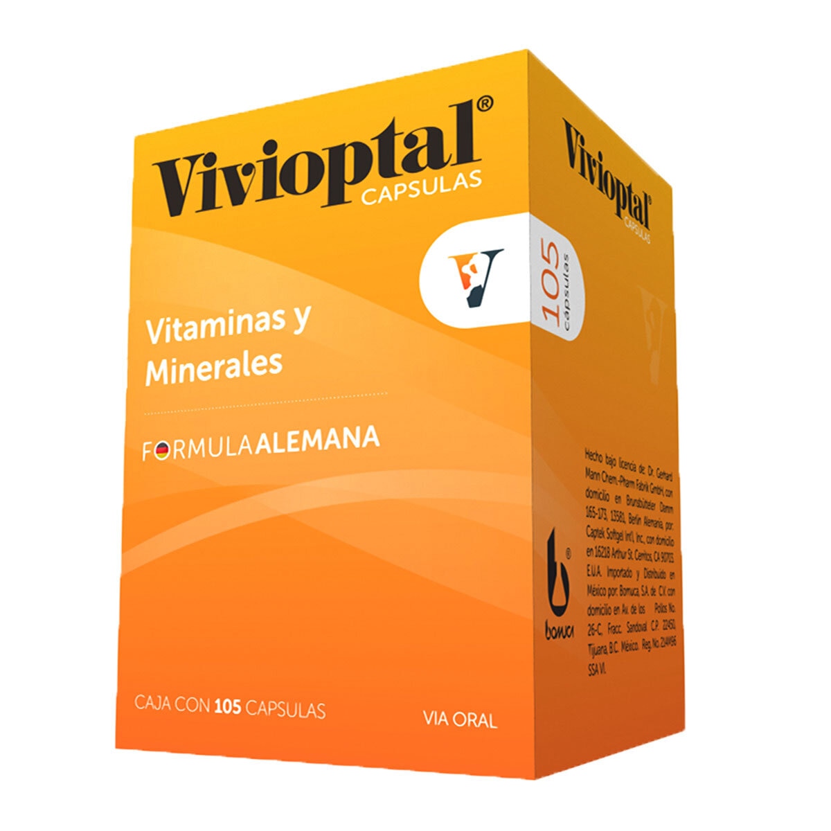 Vivioptal Multivitamínico 105 Cápsulas