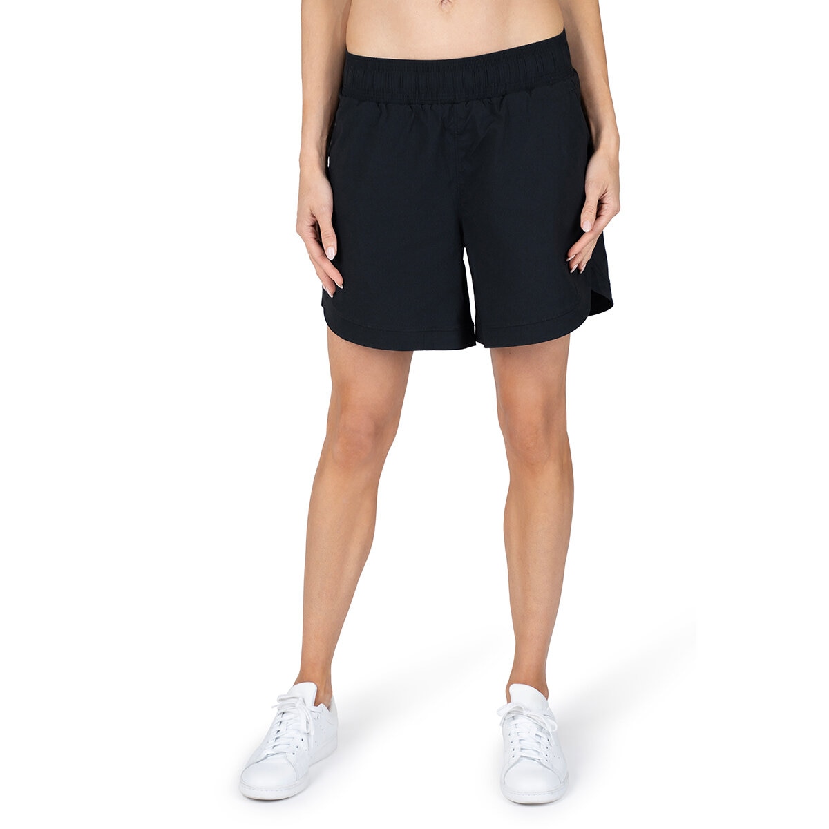 Tuff Apparel Shorts Deportivos para Dama Negro Grande