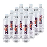 Zoé Water Agua Alcalina Sabor Frutos Rojos 12 pzs de 500 ml