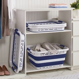 Vanderbilt Home Products Cesta de Lavandería Compacta Vanderbilt Home Products Cesta de Lavandería Compacta