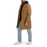 DKNY Abrigo para Caballero Camel Extra Grande