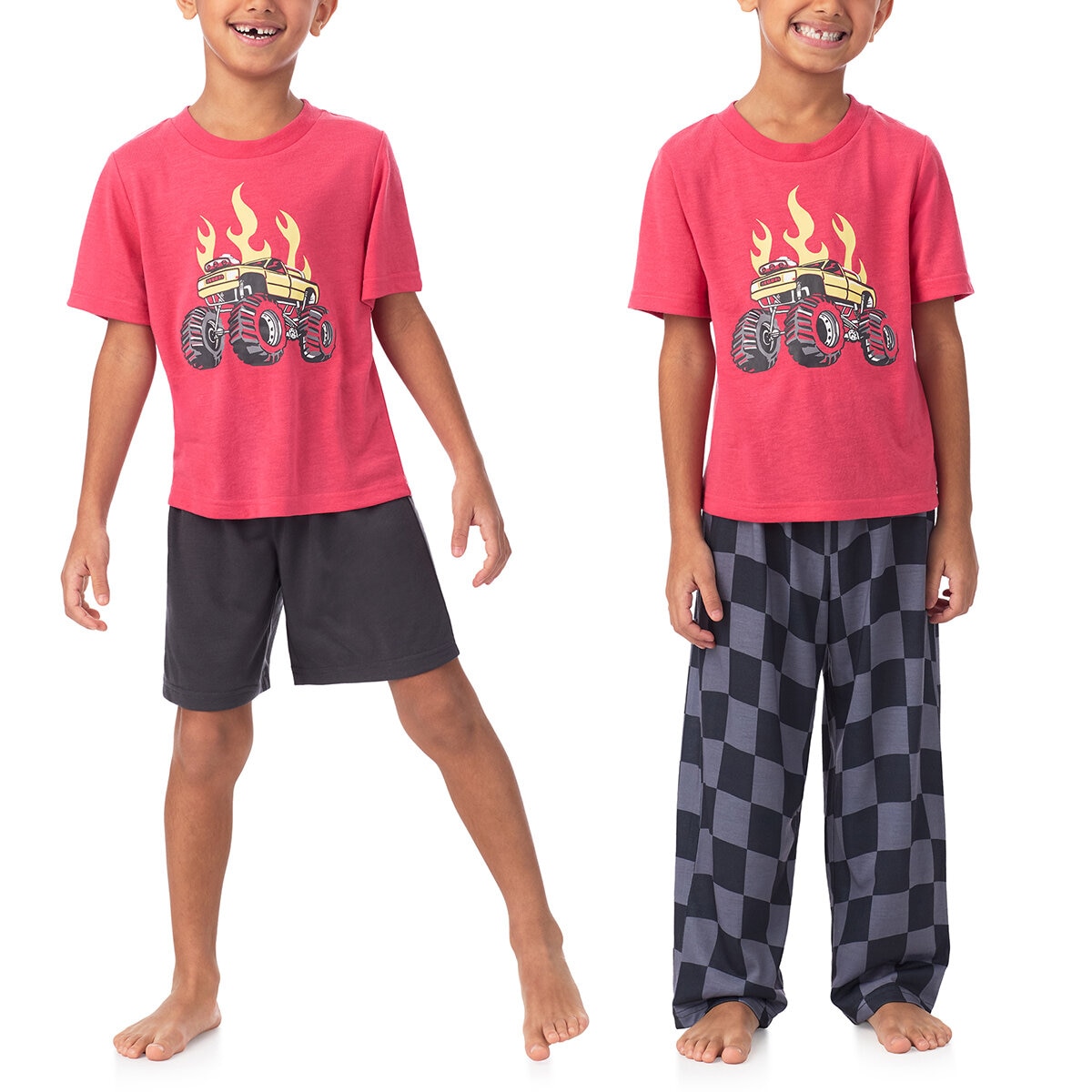 Saint Eve Pijama 3 piezas para Niños y Niñas Rojo 7 / 8 Años