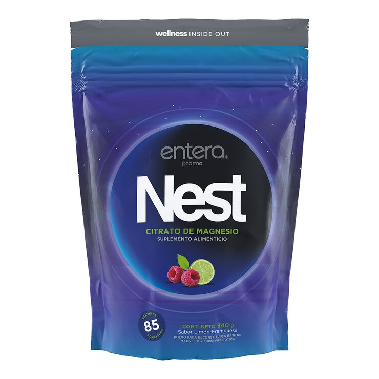 Entera Pharma Nest Citrato de Magnesio en Polvo 340gr.